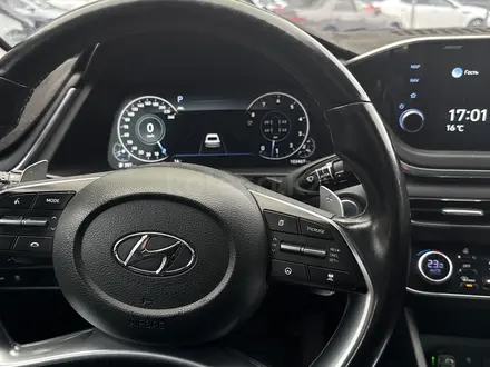 Hyundai Sonata 2022 года за 12 200 000 тг. в Алматы – фото 3