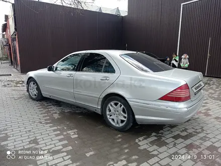 Mercedes-Benz S 320 1999 года за 3 400 000 тг. в Шымкент – фото 4