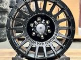 Black Rhino R18 8, 5J ET10 6x114, 3/6x130 74, 6 Pathfinder Navara Xterra за 400 000 тг. в Алматы – фото 4