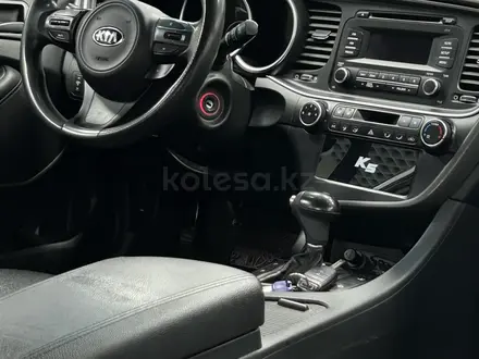 Kia K5 2014 года за 7 200 000 тг. в Алматы – фото 15