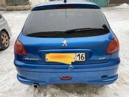Peugeot 206 2007 года за 1 700 000 тг. в Усть-Каменогорск – фото 4