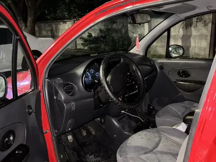 Daewoo Matiz 2002 года за 700 000 тг. в Алматы – фото 5