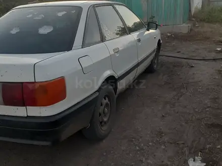 Audi 80 1987 года за 750 000 тг. в Тайынша – фото 3