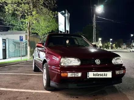 Volkswagen Golf 1995 года за 2 800 000 тг. в Тараз – фото 10