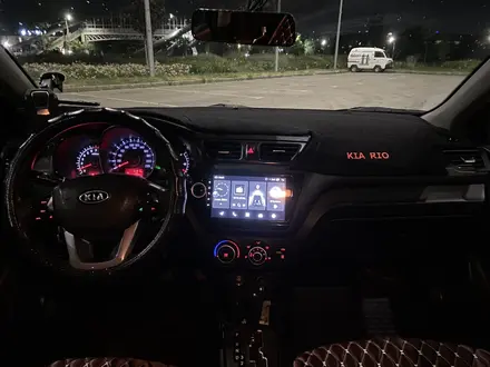 Kia Rio 2014 года за 4 980 000 тг. в Алматы – фото 9