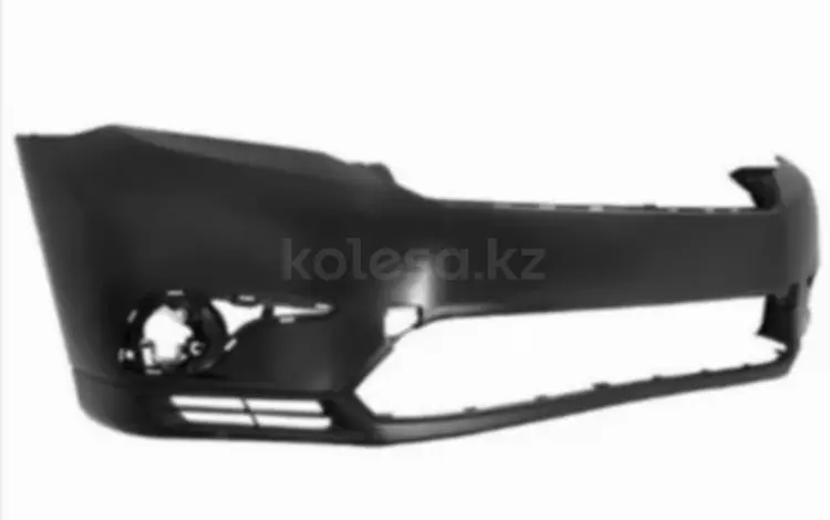 Бампер передний Toyota Highlander 10-13 (Под ПТФ/С отверстием под крюк) за 251 200 тг. в Талдыкорган