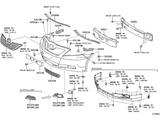 Решетка радиатора нижняя Toyota Camry 40үшін8 000 тг. в Алматы – фото 2