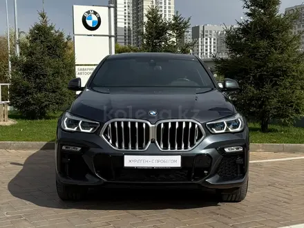 BMW X6 2021 года за 36 000 000 тг. в Астана – фото 2
