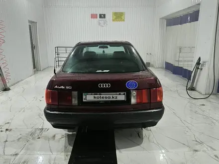 Audi 80 1990 года за 1 430 000 тг. в Кызылорда – фото 7