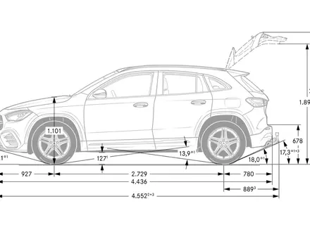 Mercedes-Benz GLA 250 4MATIC 2025 года за 36 455 000 тг. в Алматы – фото 16