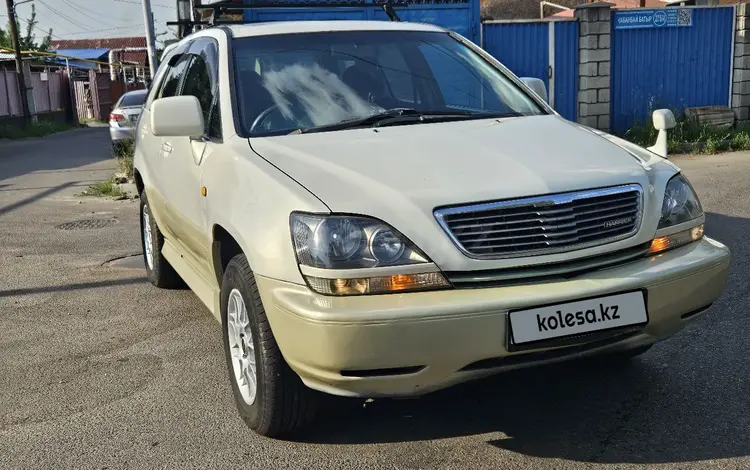 Toyota Harrier 1997 годаүшін4 000 000 тг. в Алматы