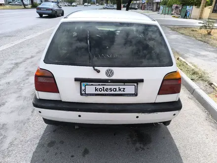 Volkswagen Golf 1993 года за 800 000 тг. в Тараз – фото 4