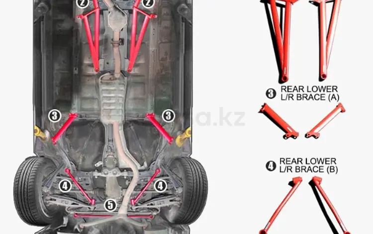 Распорки Субару комплект за 160 000 тг. в Алматы