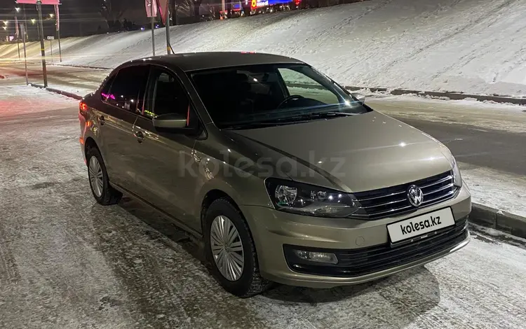 Volkswagen Polo 2016 года за 5 700 000 тг. в Алматы