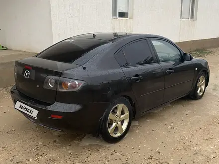 Mazda 3 2006 года за 1 200 000 тг. в Жанаозен – фото 5