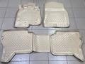 Полики коврики салона бежевые Mitsubishi Pajero 4 (2006-2022) за 15 000 тг. в Астана – фото 3