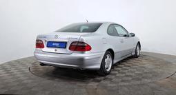 Mercedes-Benz CLK 200 2001 года за 1 790 000 тг. в Астана – фото 5