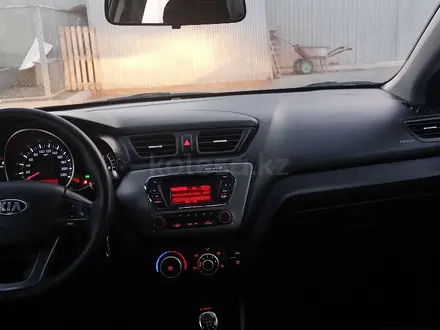 Kia Rio 2013 года за 4 400 000 тг. в Атырау – фото 10