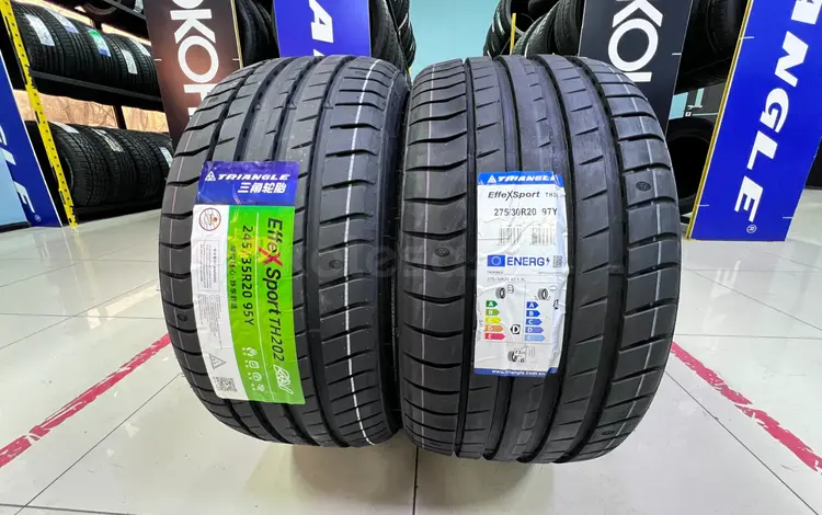 245/35R20 — 275/30R20 Triangle 2024 EffexsporT TH202 за 45 000 тг. в Алматы