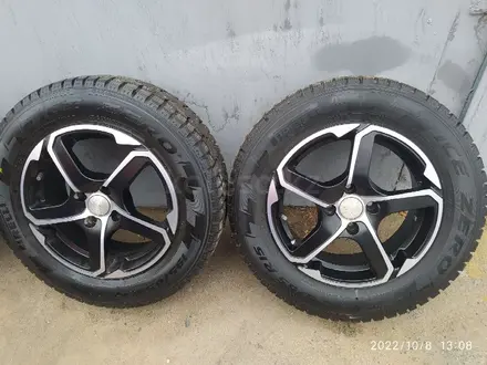 Диски skad Alligator + Зимние шипованные шины Pirelli Ice zero за 180 000 тг. в Костанай