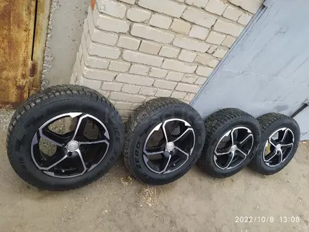 Диски skad Alligator + Зимние шипованные шины Pirelli Ice zero за 180 000 тг. в Костанай – фото 9