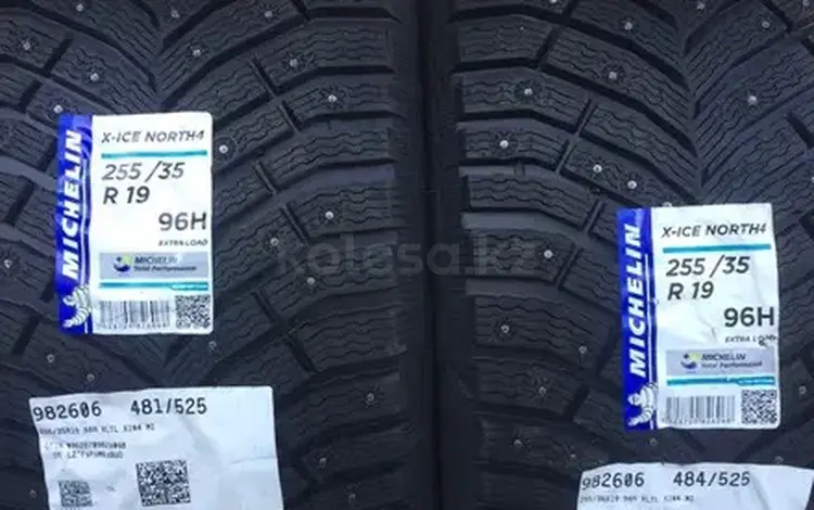 225/40R19 и 255/35R19 Michelin X-Ice North 4 (шип)for540 000 тг. в Алматы