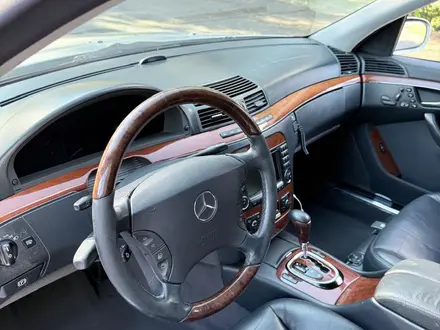 Mercedes-Benz S 350 2003 года за 6 400 000 тг. в Алматы – фото 18