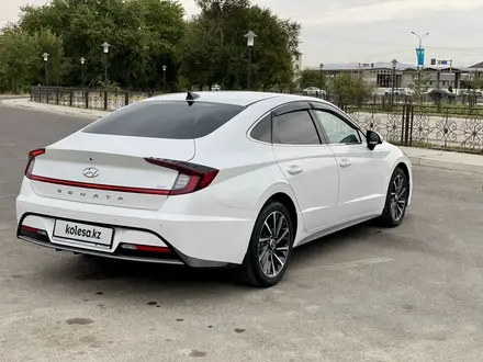 Hyundai Sonata 2021 года за 13 500 000 тг. в Тараз – фото 4