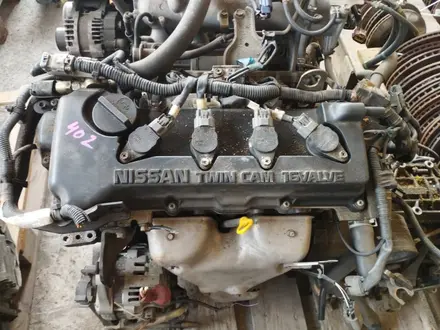 Двигатель Nissan 2.0 — Primera, Avenir, Прерия за 265 000 тг. в Алматы – фото 2