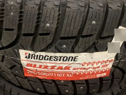 Bridgestone Blizzak Spike-02 285/50 R20 116T, Япония за 112 400 тг. в Алматы – фото 3