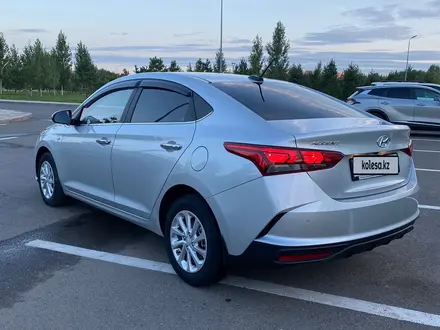 Hyundai Accent 2021 года за 8 400 000 тг. в Астана – фото 3