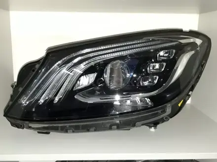 Фары Mercedes-Benz S-Class W222 рестайлинг в сборе с блоками за 550 000 тг. в Астана – фото 3