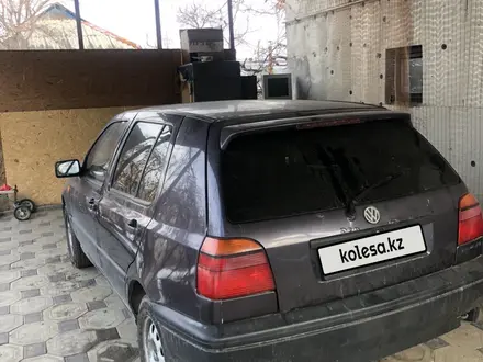 Volkswagen Golf 1993 года за 1 200 000 тг. в Алматы – фото 9