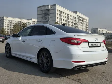 Hyundai Sonata 2015 года за 7 800 000 тг. в Алматы – фото 9