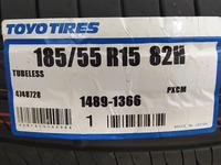 185/55R15. Toyo. Comfortүшін31 200 тг. в Шымкент