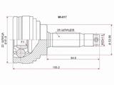 Шрус наружный за 8 900 тг. в Шымкент