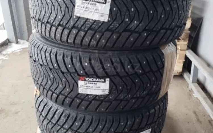Зимние шипованные шины Yokohama Ice Guard IG55 275/45 R21 автошин за 195 000 тг. в Астана