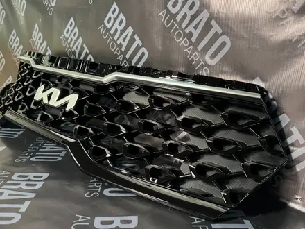 Решетка радиатора под камеру KIA Sorento 21- за 50 000 тг. в Алматы – фото 3