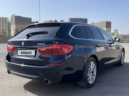 BMW 520 2018 года за 13 300 000 тг. в Астана – фото 10