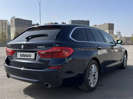 BMW 520 2018 года за 13 300 000 тг. в Астана – фото 11
