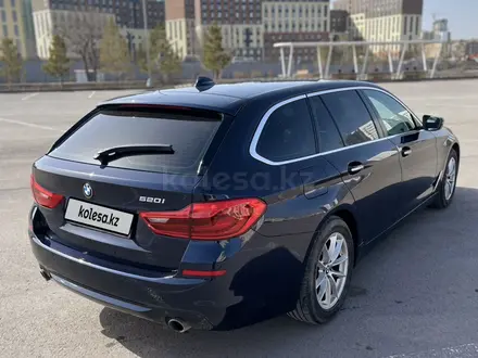 BMW 520 2018 года за 13 300 000 тг. в Астана – фото 9