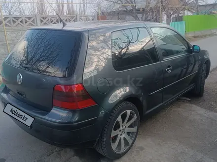 Volkswagen Golf 2002 года за 2 500 000 тг. в Тараз – фото 7