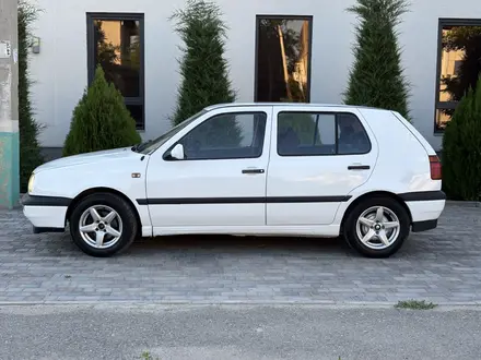 Volkswagen Golf 1995 года за 1 850 000 тг. в Тараз – фото 11