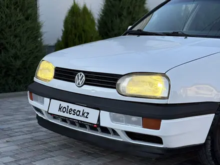 Volkswagen Golf 1995 года за 1 850 000 тг. в Тараз – фото 10