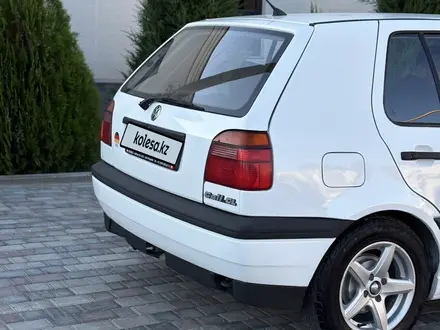 Volkswagen Golf 1995 года за 1 850 000 тг. в Тараз – фото 19