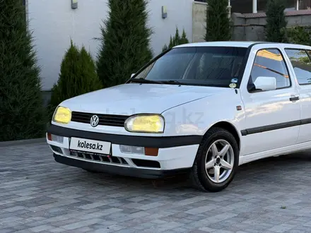 Volkswagen Golf 1995 года за 1 850 000 тг. в Тараз – фото 9