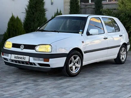 Volkswagen Golf 1995 года за 1 850 000 тг. в Тараз – фото 8