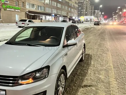 Volkswagen Polo 2018 года за 6 800 000 тг. в Астана – фото 3