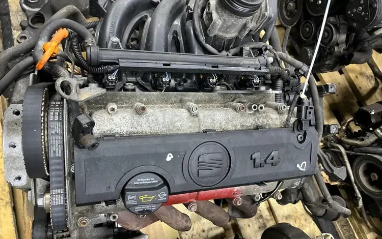 Двигатель мотор VOLKSWAGEN SEAT SKODA 1.4 MPI 16-КЛАПАНЫЙ CGGB ШКОДА ПОЛО за 300 000 тг. в Астана