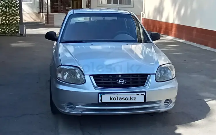 Hyundai Accent 2003 года за 2 100 000 тг. в Тараз